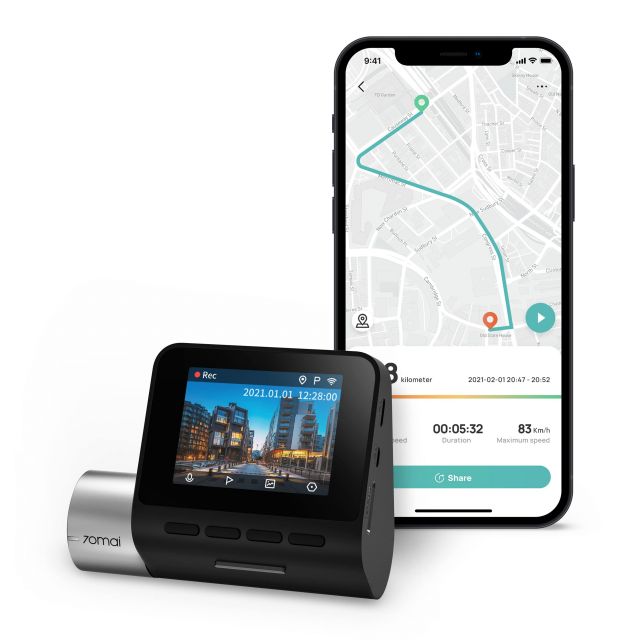 características de la cámara para coches
