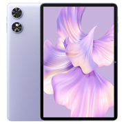 Tablet Oukitel OT6 en color lila con pantalla HD, cámaras avanzadas y batería de larga duración
